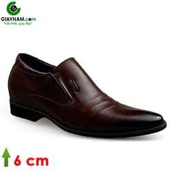Giày cao nam lười công sở màu nâu; GC23025N